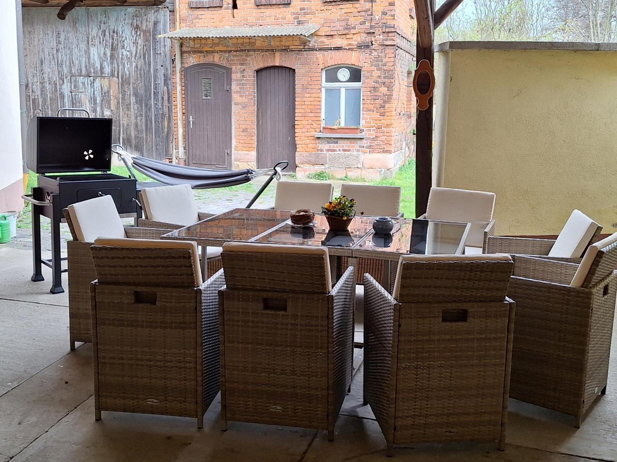 Ferienhaus Herztor Bad Bibra Экстерьер фото